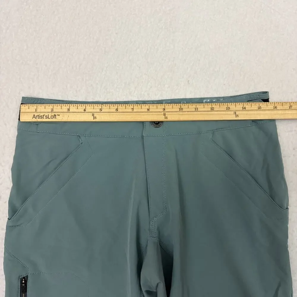 Troy Lee Designs Mischief Shorts Womens Small Green MTB Trail Cycling Stretch